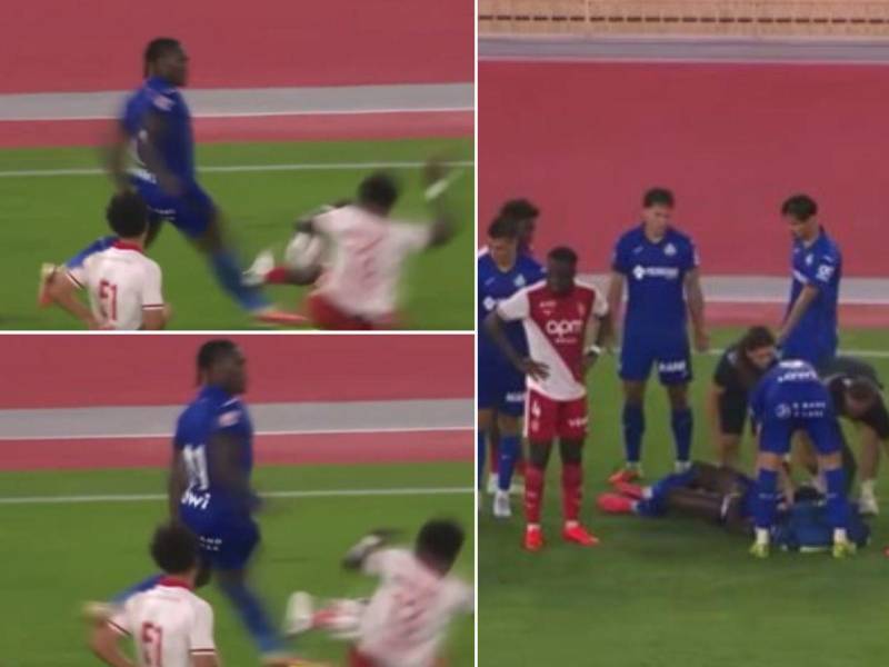 Christantus Uche se pierde toda la campaña en la Liga Española tras sufrir una dura entreada en partido amistoso.
