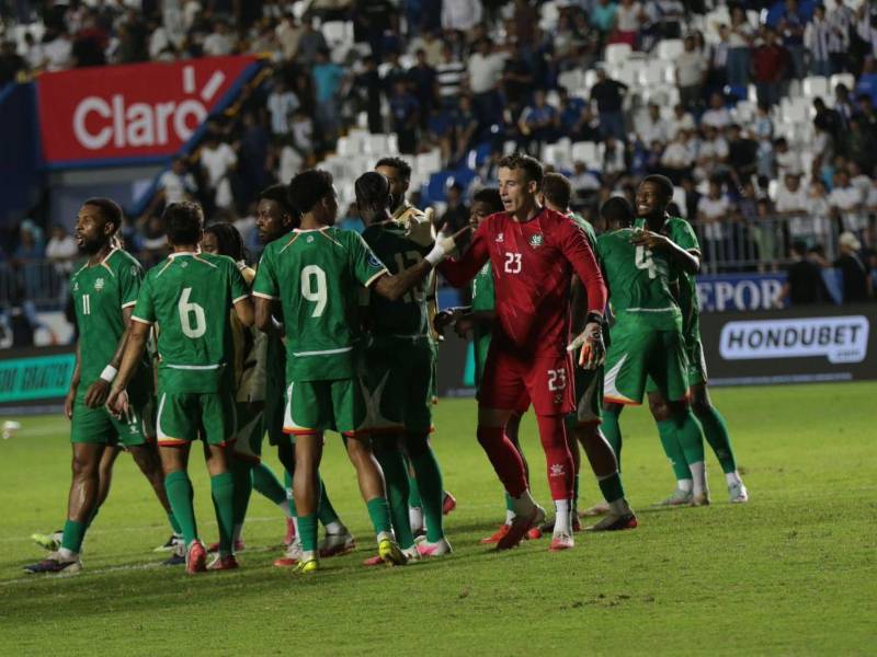 Surinam vence a Martinica y toma el liderato del Grupo B de la Nations League
