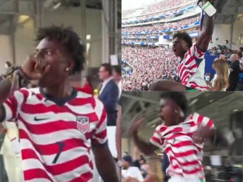 Speed desató la locura: así festejó el primer gol de Estados Unidos en el Mundial