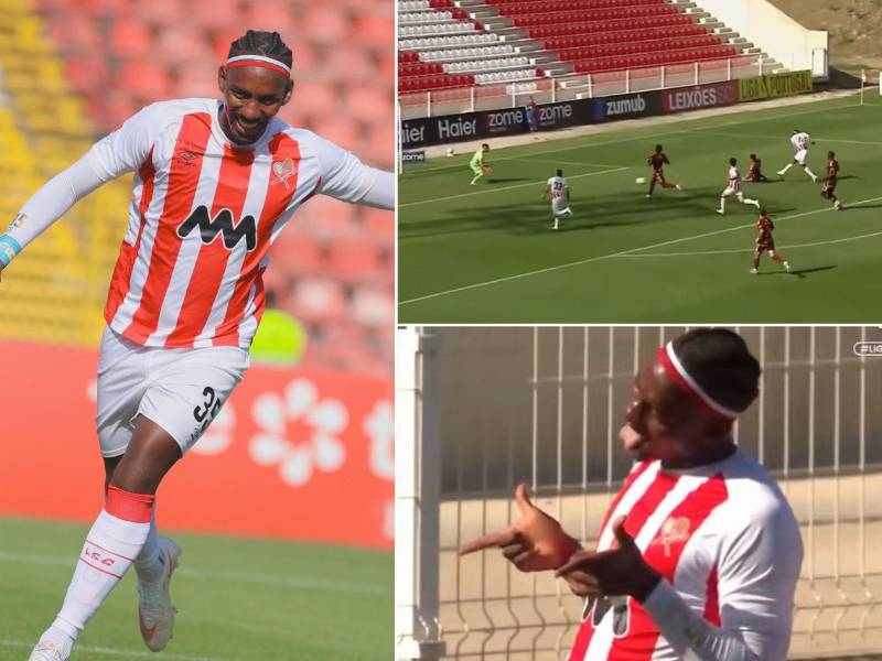 Bryan Róchez sigue reventando las redes en Portugal: su cuarto gol en cinco partidos