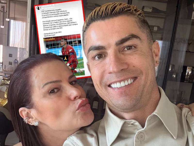 El delantero portugués abandonó la concentración de Portugal y su hermana sale a defenderlo.