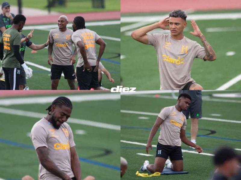 A todo vapor: Así fue el último entrenamiento de la Selección de Honduras previo al amistoso ante Argentina, en Houston, Estados Unidos.