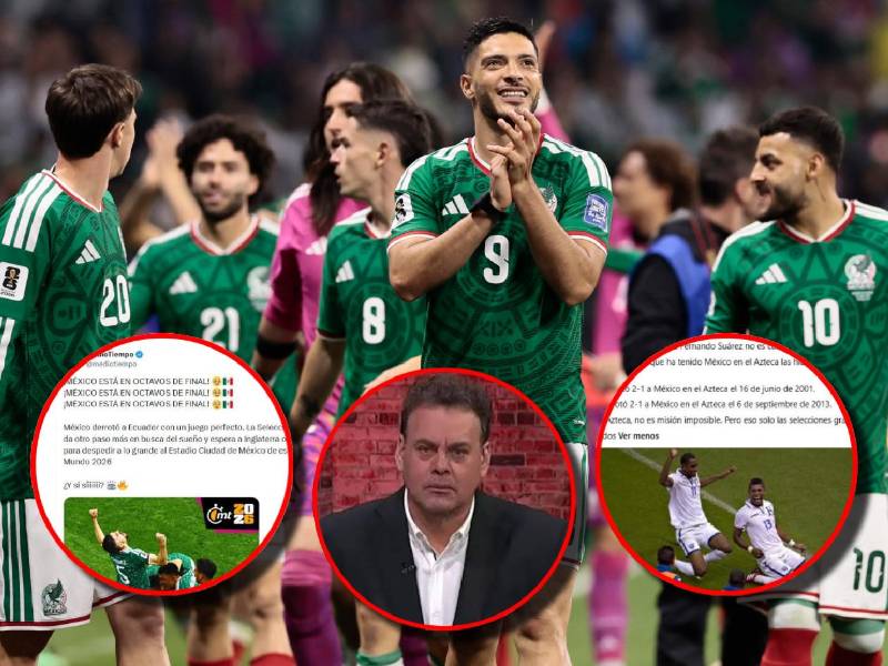 La prensa azteca se rinde ante la Selección de México tras clasificar a los octavos de final, la queja de Faitelson en el partido ante Ecuador y recuerdan a Honduras por una hazaña.