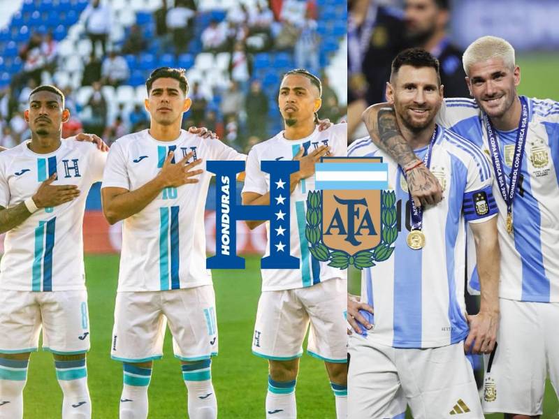 Las selecciones de Honduras y Argentina se medirán en tierras texanas el próximo 6 de junio.