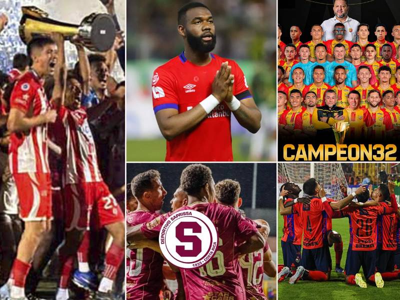 Las ligas de Centroamérica están llegando a su fin y repasamos quiénes son los equipos más ganadores de la región. Olimpia y Saprissa siguen iguales luego de que se fueran en blanco en sus respectivas competencias.