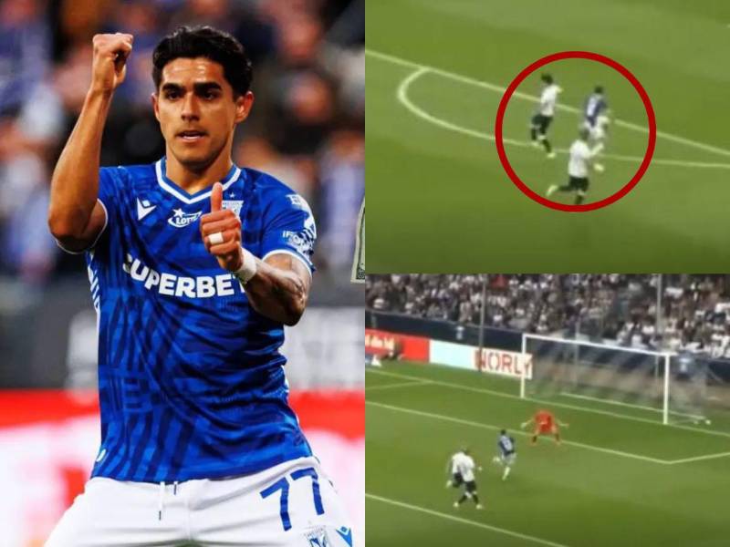 ¡Asistencia de Luis Palma! El hondureño se luce en ronda previa de Champions