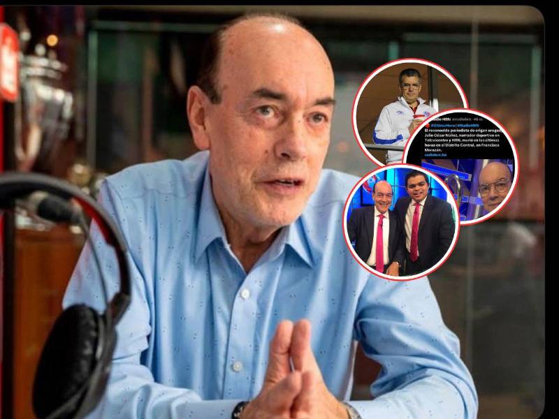 La prensa hondureña lamenta el fallecimiento de Julio César Núñez, reconocido narrador de la televisión de Honduras: Se apaga una voz