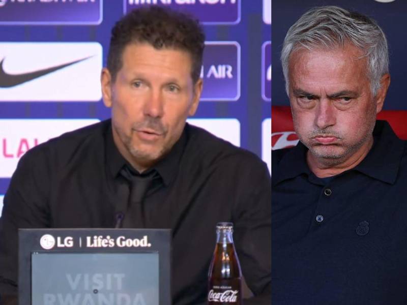 Cholo Simeone manda a silenciar a Mourinho: No hay que pasar la línea