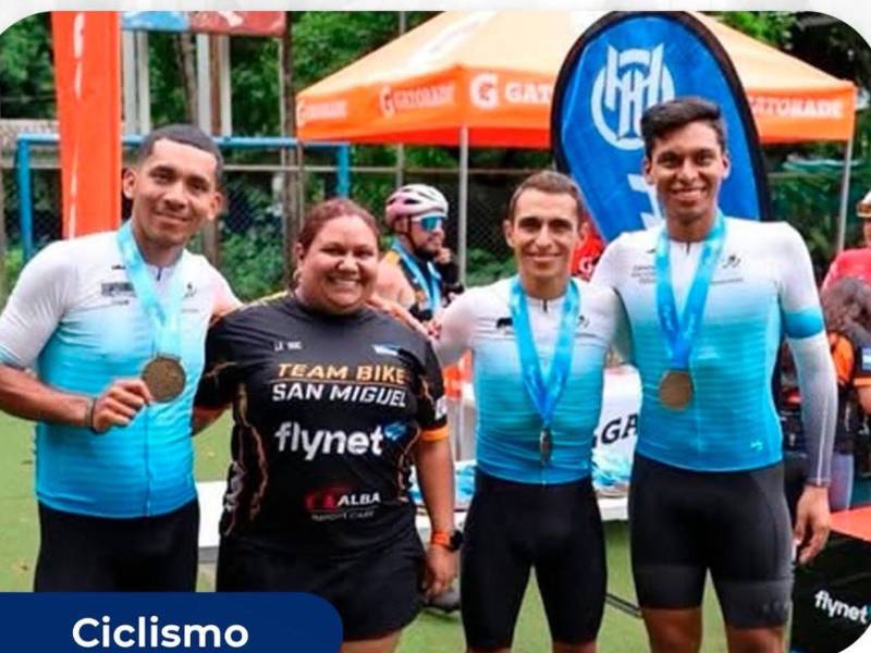 Los ciclistas hondureños Sergio García, Oscar Rodríguez y Diego Martínez dejaron en alto el nombre de Honduras.