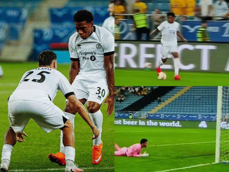 ¡Histórico! Golazo de Dereck Moncada clasifica al Lugano a Conference League