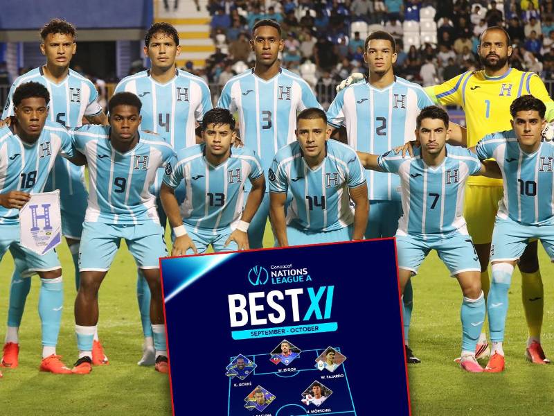 La Concacaf ha sorprendido este miércoles tras dar a conocer el equipo ideal de la fase de grupos de la Liga de Naciones y figura un jugador del combinado catracho.