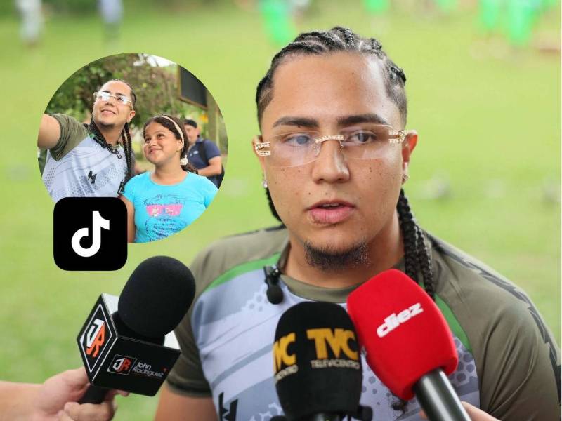 El tiktoker reveló detalles de su fichaje sorpresivo por el Platense de Puerto Cortés.