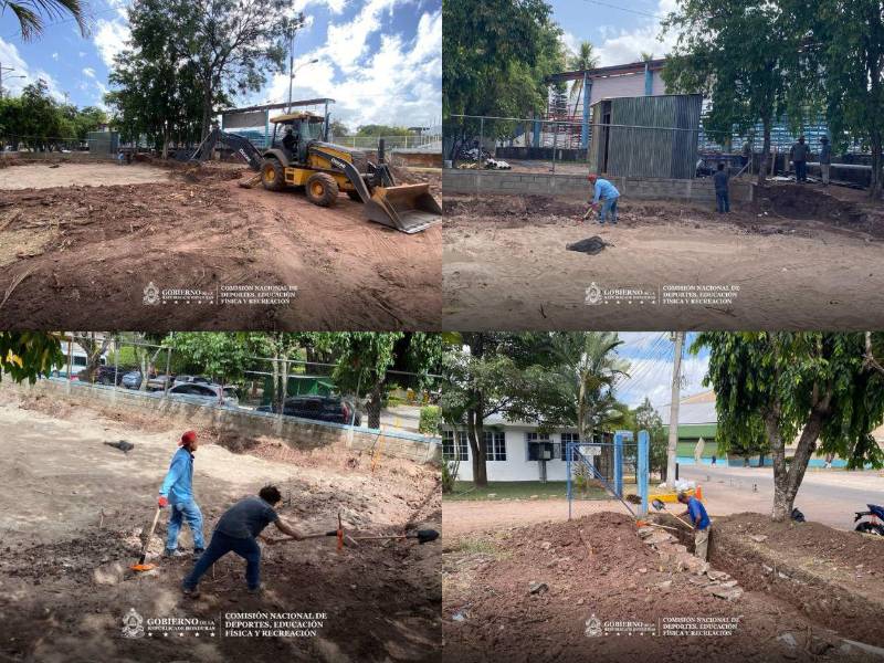CONDEPOR renueva las canchas de voleibol de playa.