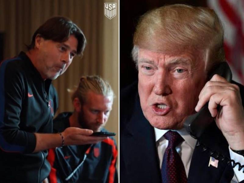 Donald Trump llamó a Mauricio Pochettino antes de que Estados Unidos goleara a Paraguay en el Mundial 2026.