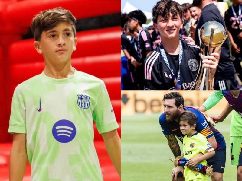 El apellido Messi podría volver al Barça: Thiago iniciaría su camino en La Masia y emociona con su deseo de representar a Argentina