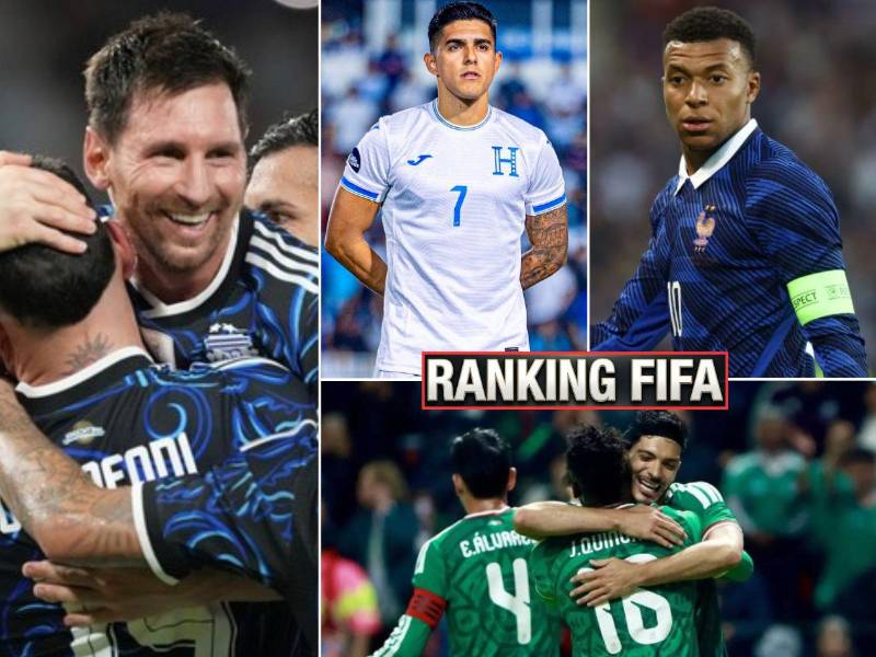 Argentina regresa al primer lugar mientras que México sube un puesto, Panamá es desplazado y Honduras se mantiene.
