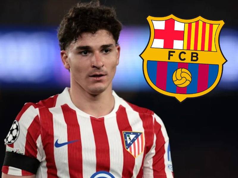Atlético no quiere vender a Julián Álvarez y Barcelona cuenta con otras opciones para reforzar la delantera.