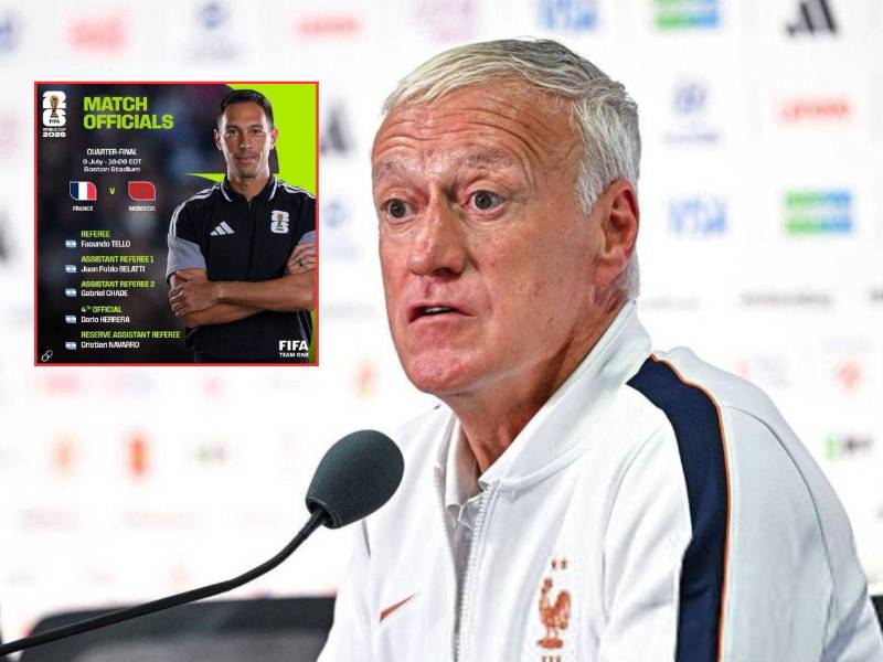 Didier Deschamps afronta este jueves los cuartos de final de la Copa del Mundo ante Marruecos en Boston.