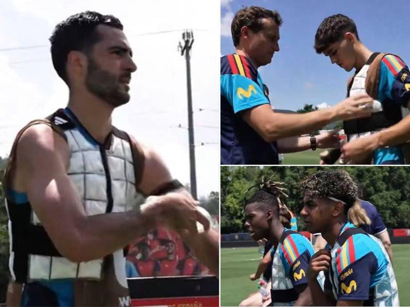 La selección española ha implementado un método en sus entrenamientos para combatir las altas temperaturas.