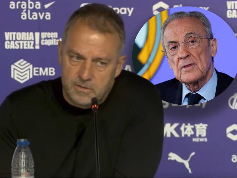 Flick tras la caída del Barça: No vale la pena responderle a Florentino