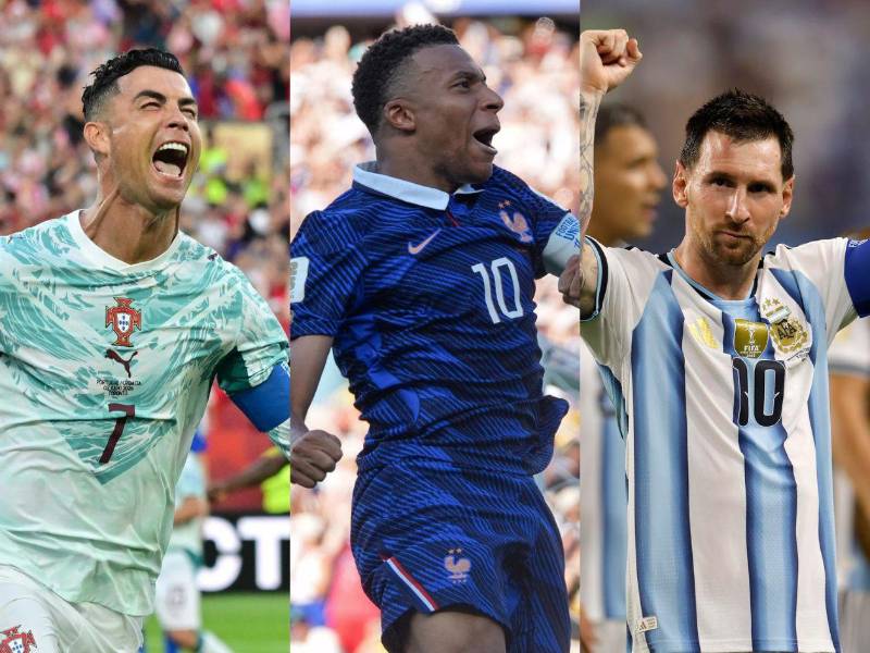 Así quedó la tabla de máximos goleadores en la historia de la Copa del Mundo tras los goles de Messi ante Cabo Verde y Mbappé frente a Paraguay: