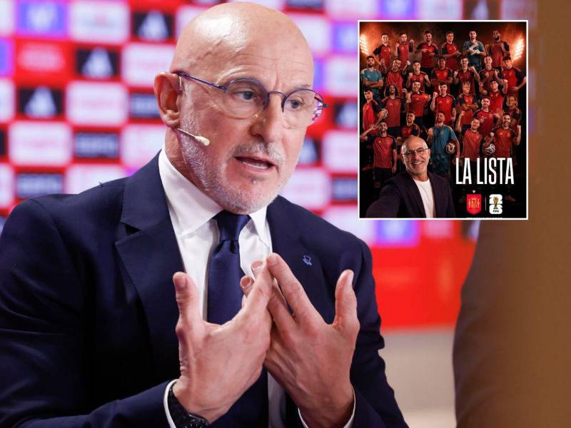 Luis de la Fuente dio a conocer a los 26 elegidos de la selección de España para disputar el Mundial 2026.