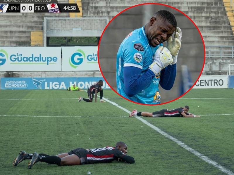 Los jugadores del estrella Roja al igual que el árbitro, tuvieron que tirarse al suelo pecho a tierra para evitar las picaduras, suerte que no corrió el portero Moriera del Estrella Roja.
