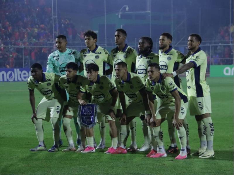 17': El 11 titular con el que salió Motagua para enfrentar al Municipal.