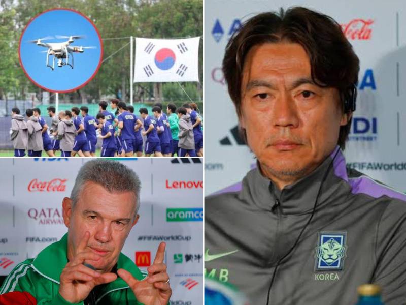 La polémica está servida previo al México-Corea del Sur que se disputará esta noche en la Copa del Mundo. La Guardia Nacional derribó el aparato que sobrevolaba el campamento del equipo asiático antes del partido.