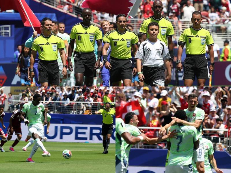 Embolo anotó el 1-0 de Suiza ante Qatar tras el penal pitado por Said Martínez.