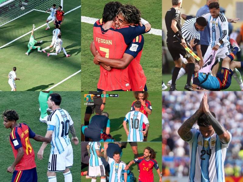 Lamine Yamal y su gesto con Messi; la polémica con Marc Cucurella, el señalado de Argentina y el tremendo agarrón de Leandro Paredes tras perder el Mundial 2026.