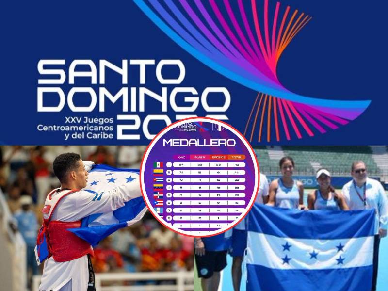 Así marcha el medallero de los Juegos Centroamericanos y Caribe 2026 hoy 28 de julio