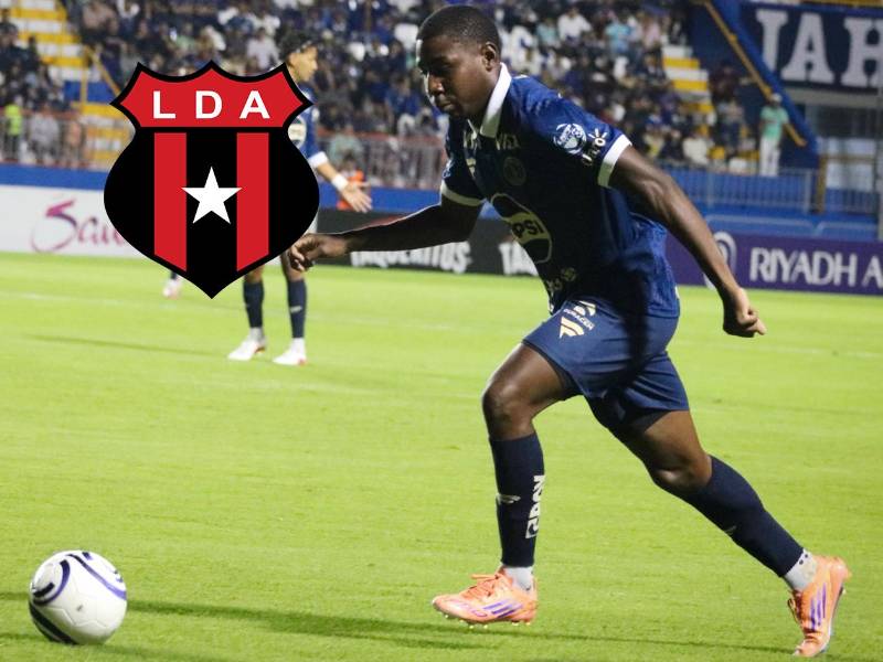 Jesús Batiz es uno de los titulares en Motagua que buscará hacerle daño a la Liga Alajuelense en el Morera Soto.