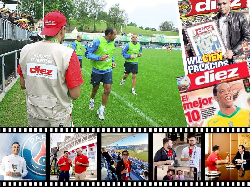 Así nació Diario DIEZ un día como hoy y estuvimos en los grandes eventos como el Mundial de Alemania 2006 viendo entrenando a Brasil de Ronaldo. Además hemos estado en todos los eventos importantes.
