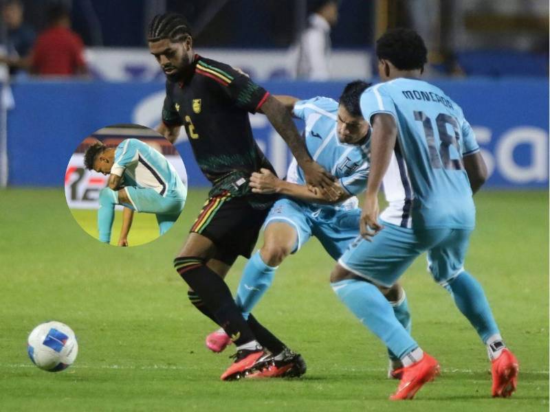 Honduras evita el ridículo del descenso y rescata empate ante Jamaica en Nations League