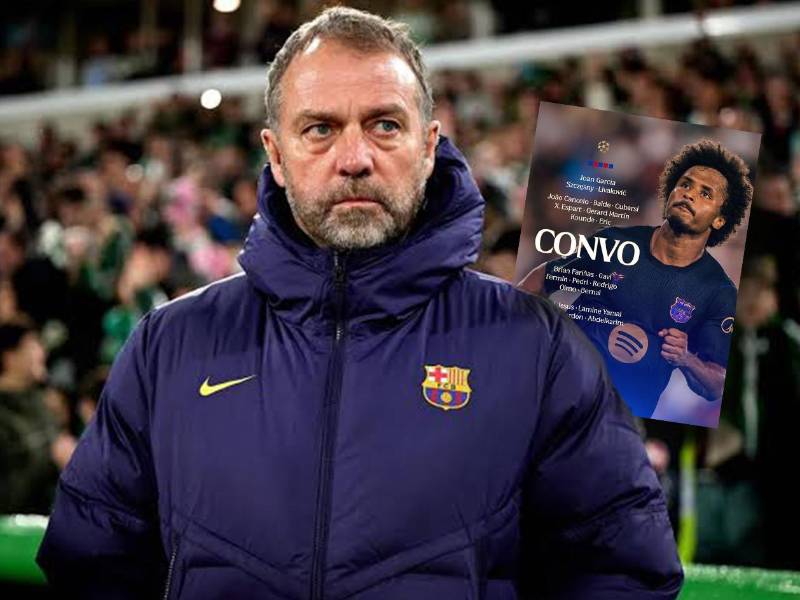 Hansi Flick dio a conocer los 22 convocados para afrontar el partido ante Galatasaray en Estambul.