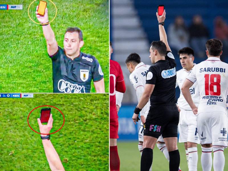 Uruguay estrenó las tarjetas digitales: el invento que parece un celular y divide al fútbol