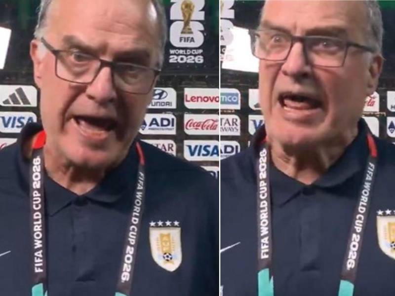 Marcelo Bielsa perdió la paciencia con los periodistas que lo esperaban para captar sus valoraciones.