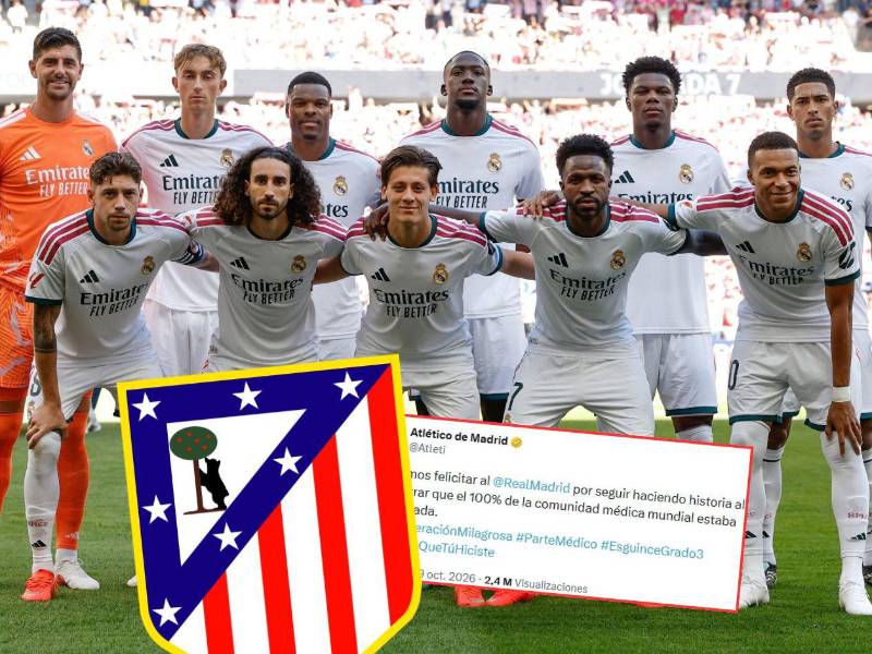 Irónico mensaje del Atlético en sus redes sociales tras la recuperación del uruguayo Fede Valverde.