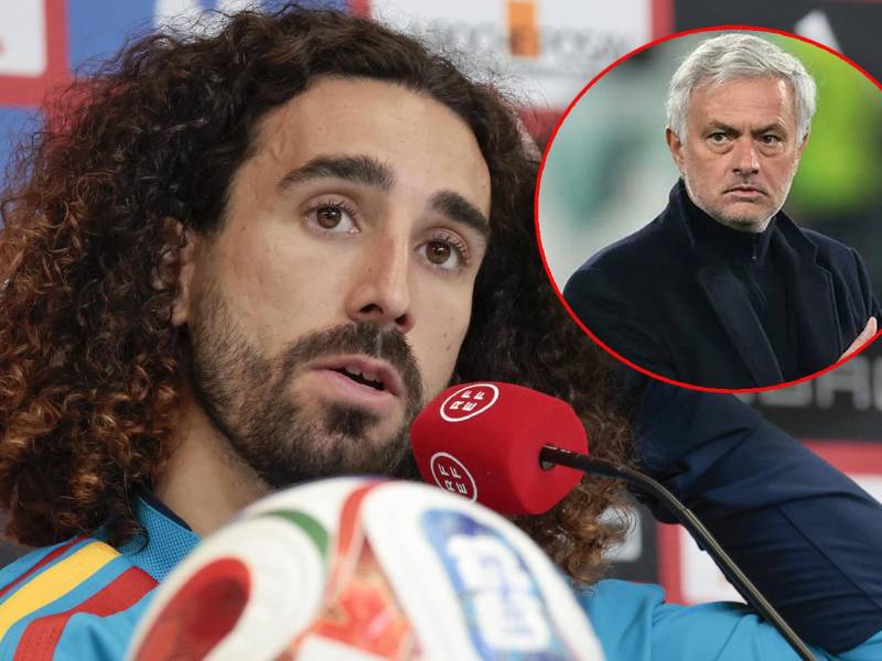 Marc Cucurella confirmó que una llamada de Mourinho lo convenció para fichar por el Real Madrid.