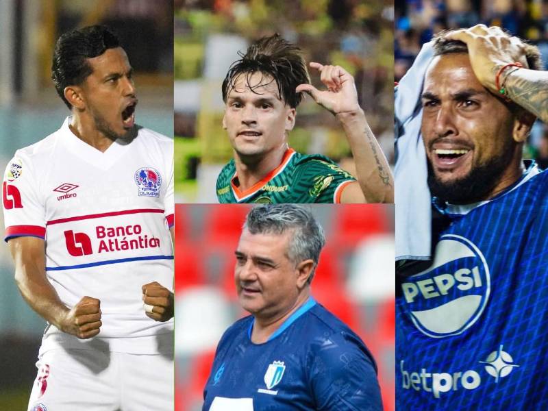 Olimpia, Marathón y Motagua tendrán duros compromisos en la Copa Centroamericana 2026. Fotos DIEZ.