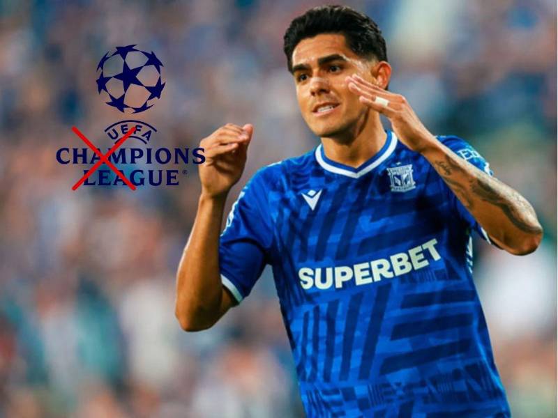 Luis Palma quedó eliminado en la ronda previa de la UEFA Champions League.