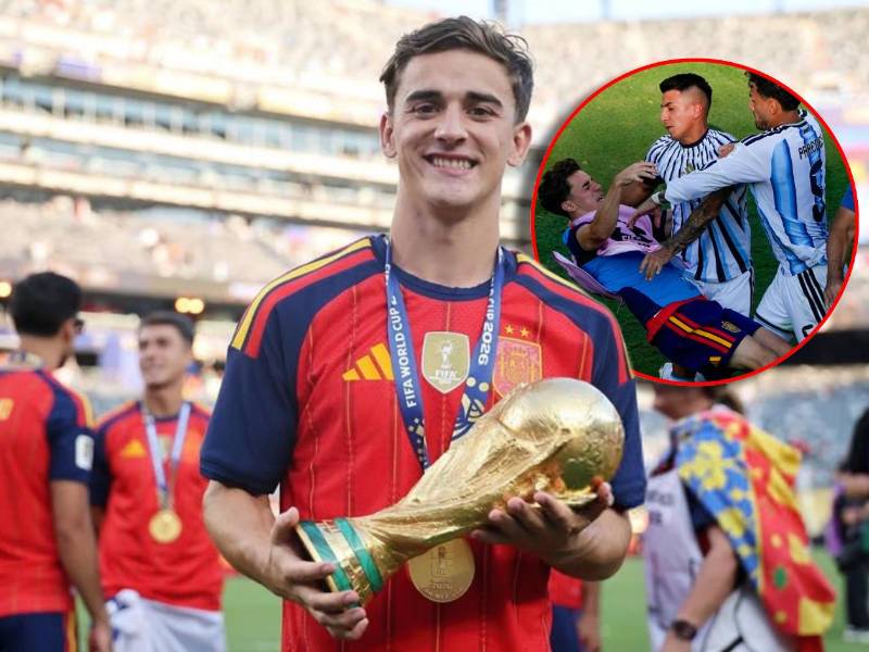 Gavi rompe el silencio sobre la pelea con Leandro Paredes: No es una imagen...