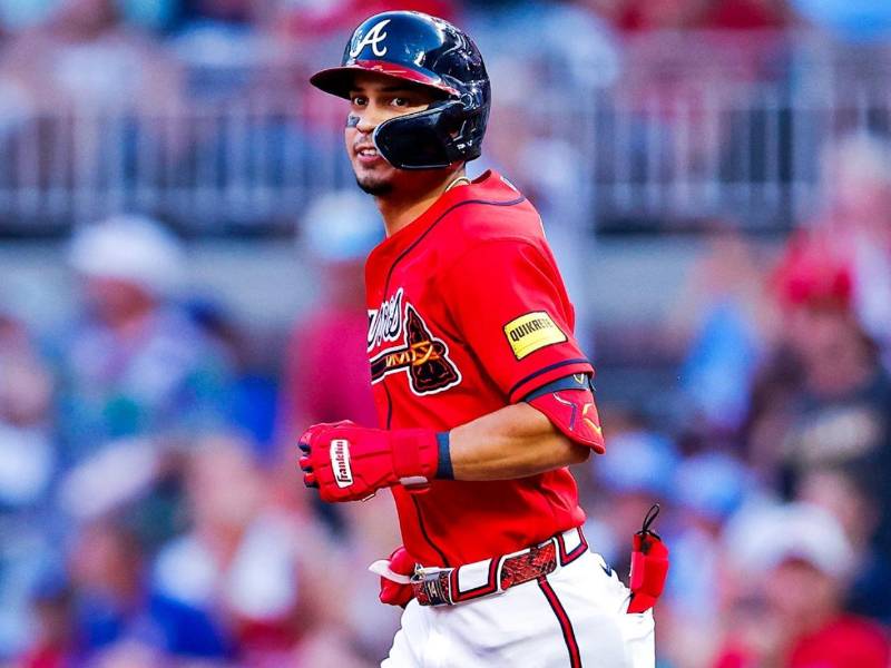 El hondureño Mauricio Dubón sigue brillando en las Grandes Ligas con la camiseta de los Bravos de Atlanta.