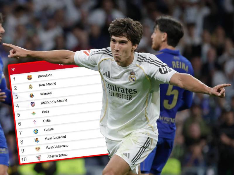 Gonzalo García fue uno de los goleadores de Real Madrid en la victoria ante Oviedo, equipo ya descendido a la segunda división de España.