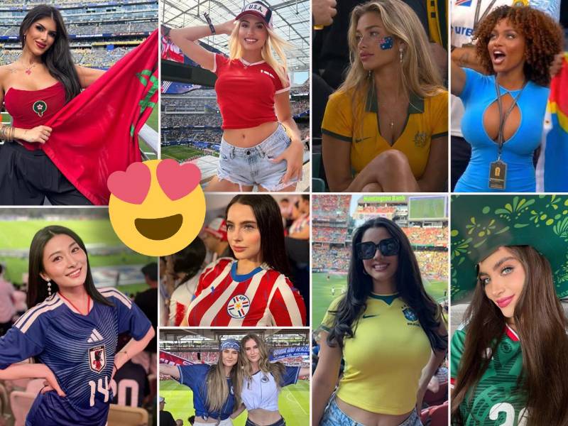 La Copa del Mundo 2026 está acaparando todas las miradas y ellas son algunas de las miles de aficionadas que levantan suspiros en cada encuentro desde las gradas.