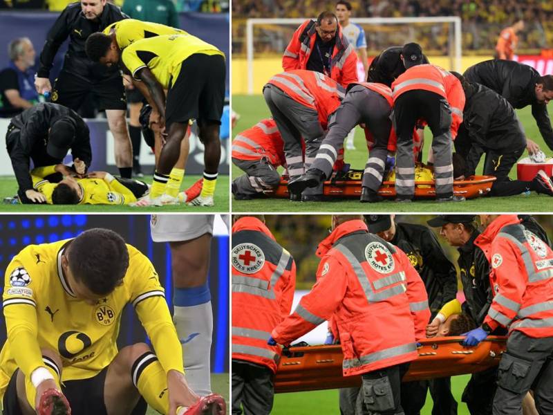 Las alarmas se encendieron por todo lo alto en el Borussia Dortmund cuando su joyita de 18 años se desplomó sobre el campo y pidió la asistencia durante el encuentro contra Villarreal. El comunicado del club.