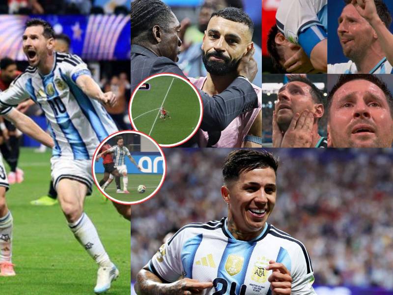 FOTOS: El nuevo récord de Messi, las dos polémicas del VAR que reclamó Egipto, remonta histórica de Argentina y las lágrimas de Leo que impactan en el Mundial 2026.