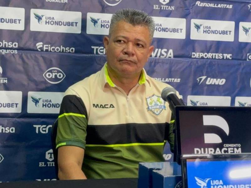 Wilson Molina atendió la conferencia de prensa tras visitar al Motagua.