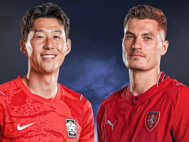 Corea del Sur y República Checa se ven las caras en la primera jornada de la Copa del Mundo 2026.